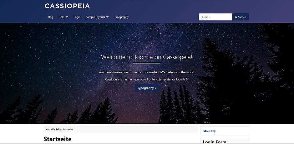 Beispiel-Joomla_Seite